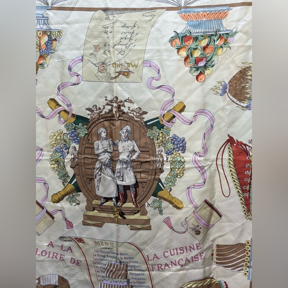 Hermes Silk Scarf - Picture 1 of 1